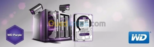 Disque dur Western digital Purple NEW 1TB / 2TB / 3TB / 4TB / 6TB / 8TB 