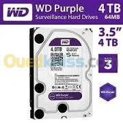 Disque dur Western digital Purple NEW 1TB / 2TB / 3TB / 4TB / 6TB / 8TB 