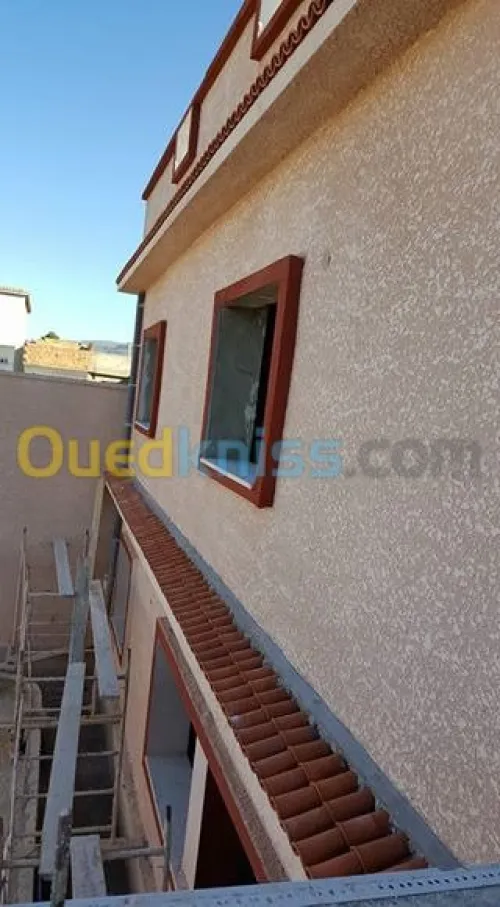 revetement des façades monocouche 