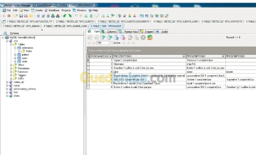 JAVA, UML, Bases de données et iReport