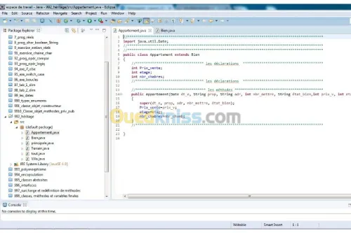 JAVA, UML, Bases de données et iReport