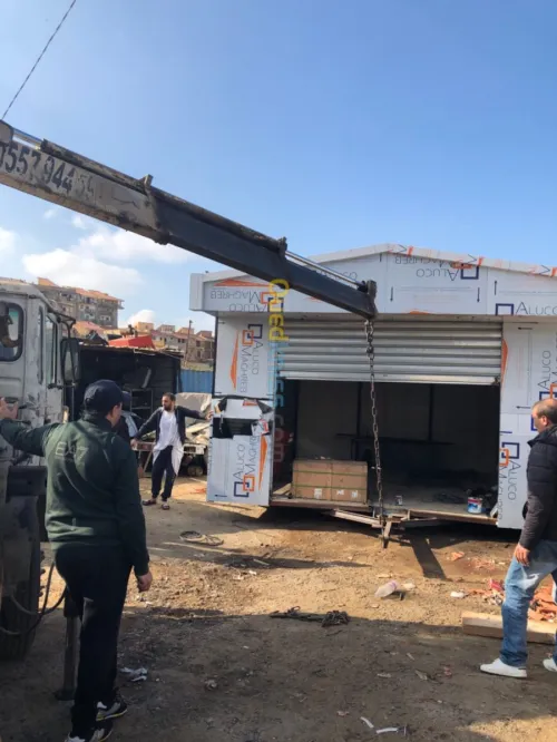 Transport Camion Grue 