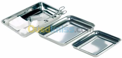 Plateau medical en inox 