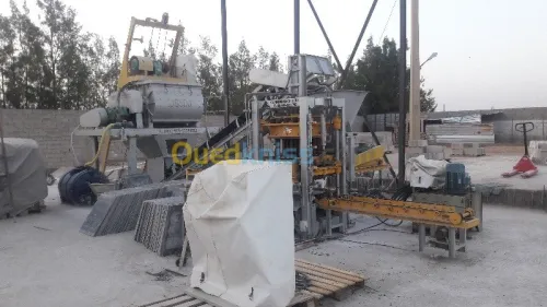 Machine fabrication des block en béton