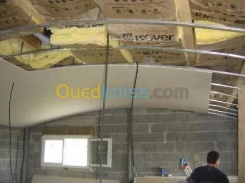 Pose Plaque Platre et Peinture et déco