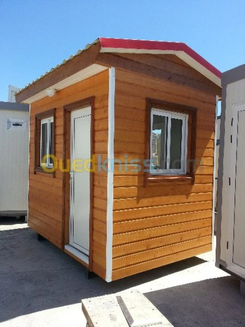 fabrication du chalet et cabine 