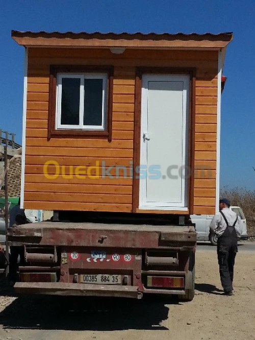 fabrication du chalet et cabine 