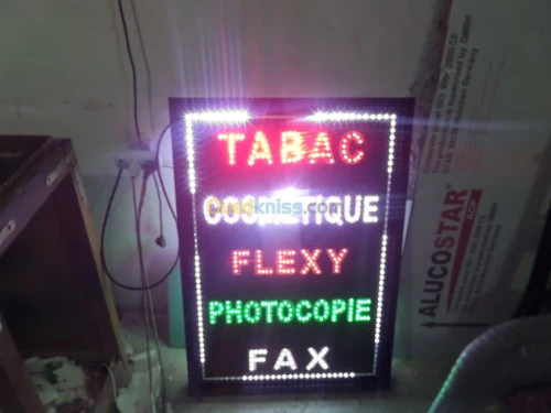 enseignes  / afficheurs programmables 