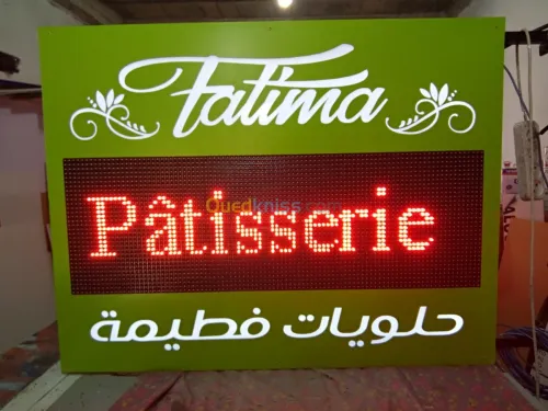enseignes  / afficheurs programmables 
