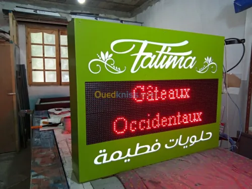 enseignes  / afficheurs programmables 