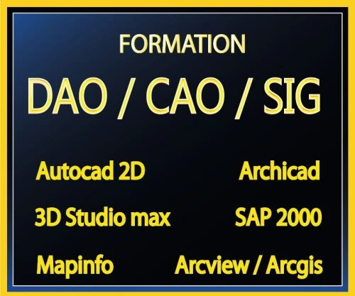 DAO/CAO/3D/Calcul de structure /SIG