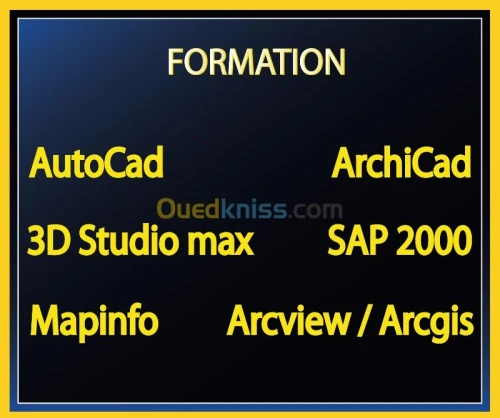 DAO/CAO/3D/Calcul de structure /SIG
