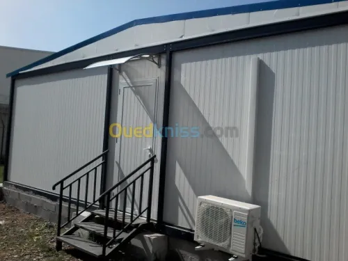 Construction des cabines saharienne