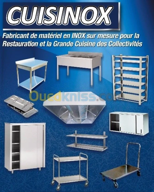 fabrication matériels Hôtels...