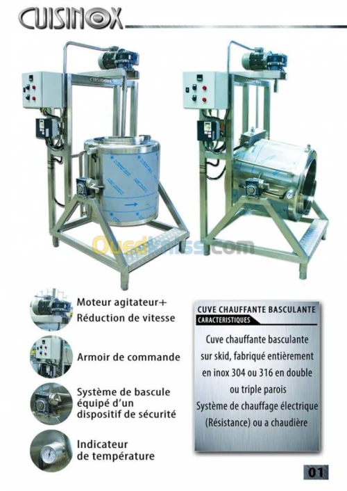 fabrication matériels Hôtels...