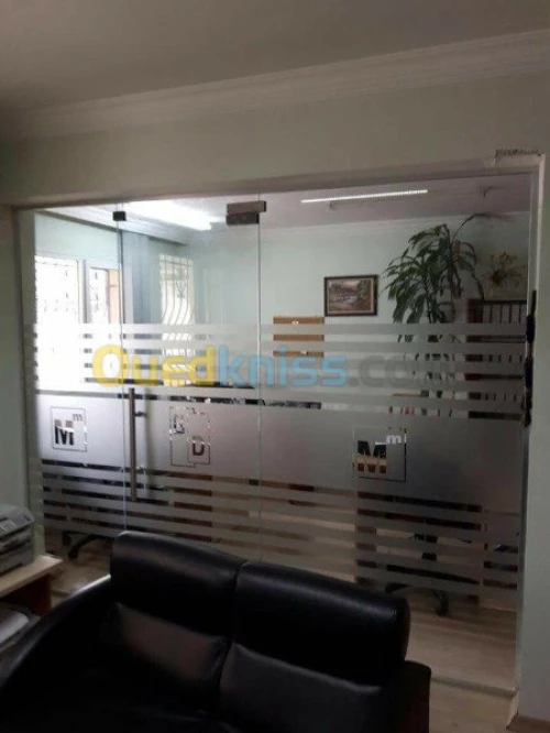 montage/réparation verre trompe