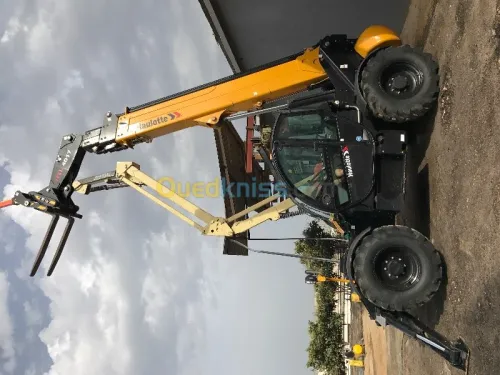 location nacelle, Grue
