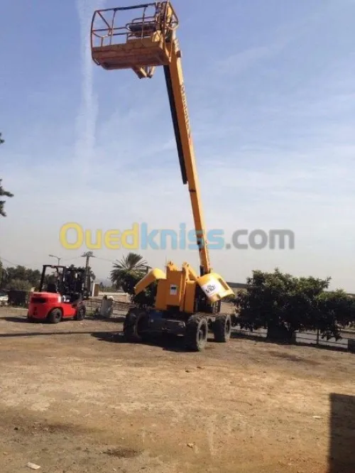 location nacelle, Grue