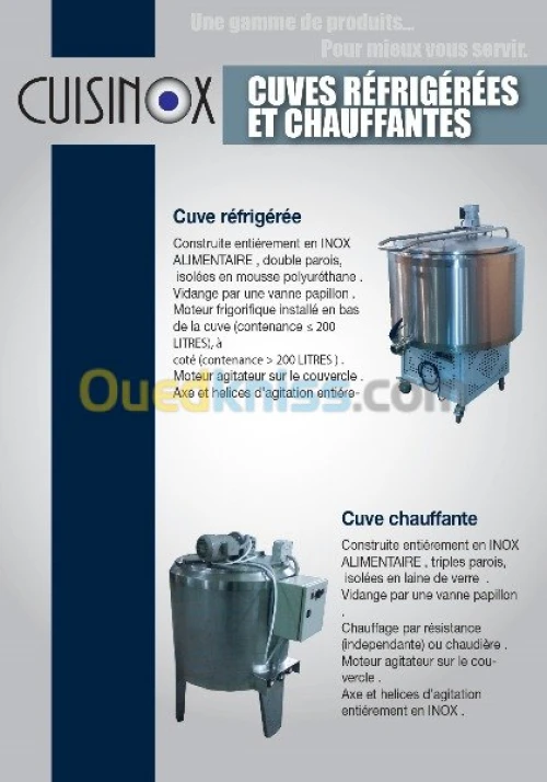 fabrication et vente 