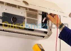 instalation climatiseur + gaz avec facture