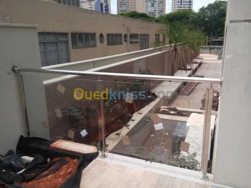 fabrication verre et inox
