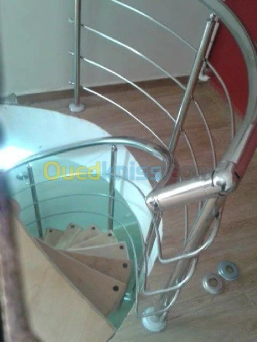 fabrication verre et inox