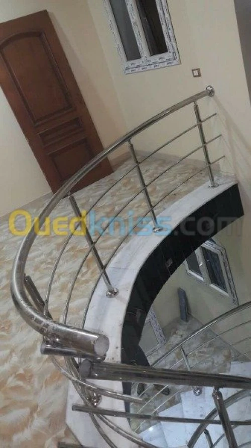 fabrication verre et inox