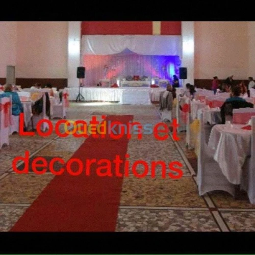 Locations de vaisselles et decorations