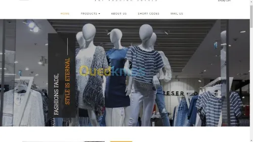 Création site web moderne  