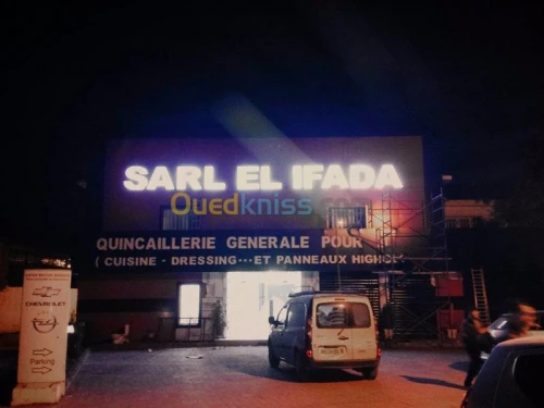 Enseigne- Texte relief  - forex - Plexiglas