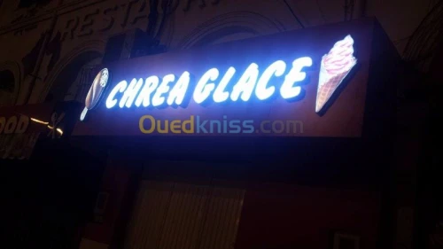 Enseigne- Texte relief  - forex - Plexiglas