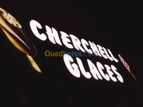 Enseigne- Texte relief  - forex - Plexiglas