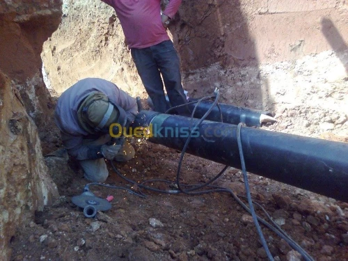 soudage, canalisation, tuyauterie