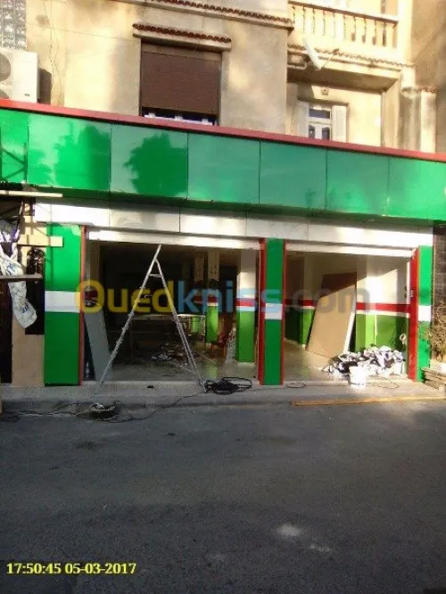 Habillage des façade alucoubond