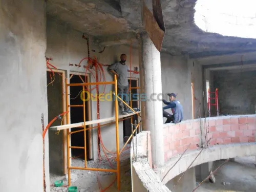 tous travaux de construction