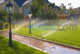 Geomembrane, réseau goutte à goutte 