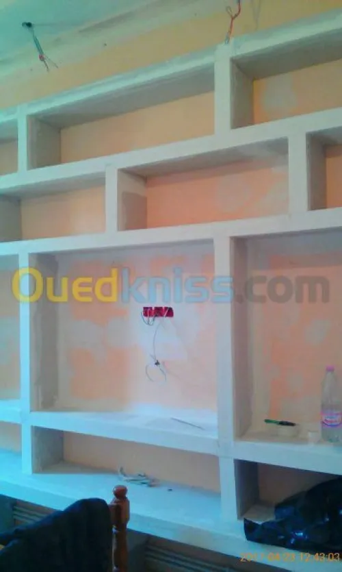 placo platre pvc et pantr dico + elect