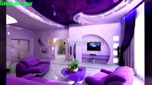 Decoration en plaque au platre ba13