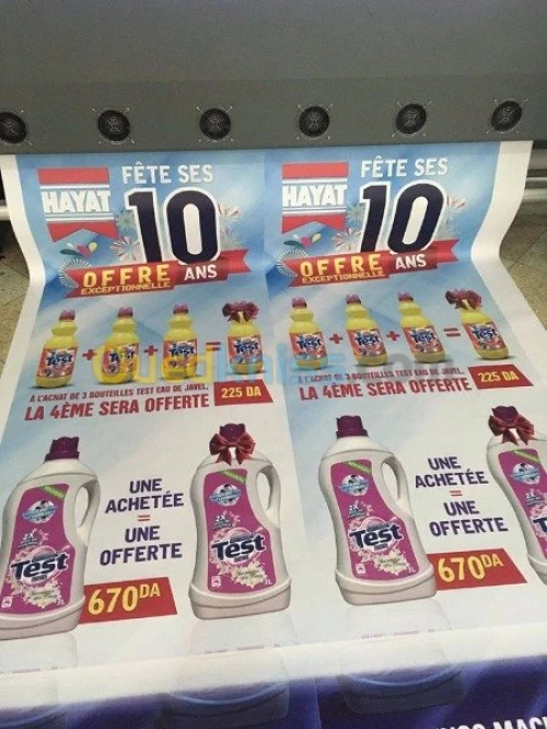 impression publicité