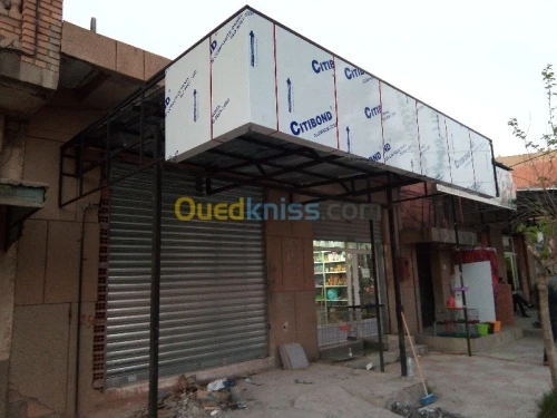 façade alucodande mur rideau terre cui