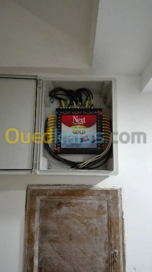 Installation parabole 