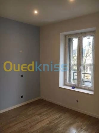 Travaux de finition