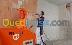 Travaux de finition