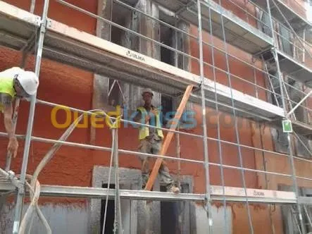 Travaux de finition
