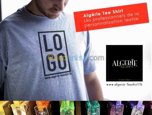 Impression textile sur T-shirts 