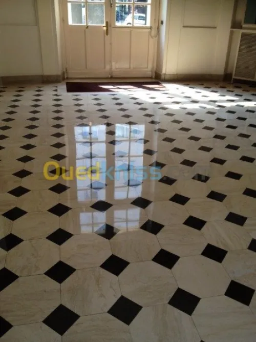 Ponçage.lustrage.nettoyage marbre