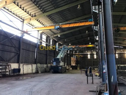 Demag, STAHL, VAHLE, Pont roulant, portique, potence, palan