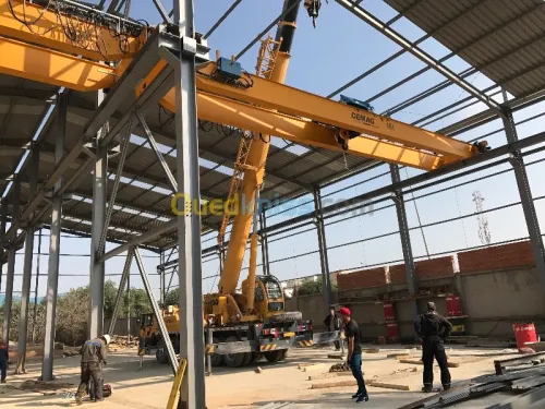 Demag, STAHL, VAHLE, Pont roulant, portique, potence, palan