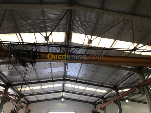 Demag, STAHL, VAHLE, Pont roulant, portique, potence, palan