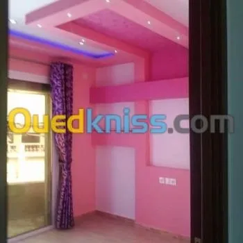 Peinture décoration BA13 lustrage jard